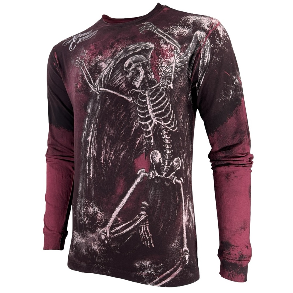 Xtreme Couture By Affliction Men's Long Sleeve T-shirt Relinquish - Picture 4 of 6